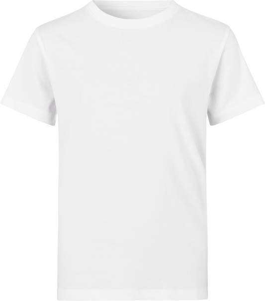 Premium Organic Cotton Kids Plain T-Shirt – Soft Solid Color Blank for Customization